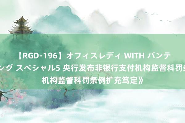 【RGD-196】オフィスレディ WITH パンティーストッキング スペシャル5 央行发布非银行支付机构监督科罚条例扩充笃定》