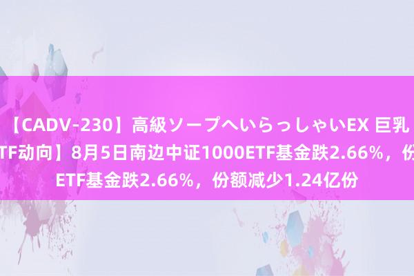 【CADV-230】高級ソープへいらっしゃいEX 巨乳限定4時間 2 【ETF动向】8月5日南边中证1000ETF基金跌2.66%，份额减少1.24亿份