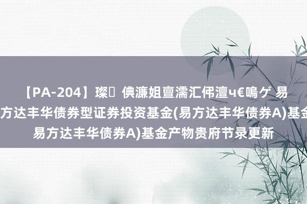 【PA-204】璨倎濂姐亶濡汇伄澶ч€嗚ゲ 易方达丰华债券A: 易方达丰华债券型证券投资基金(易方达丰华债券A)基金产物贵府节录更新