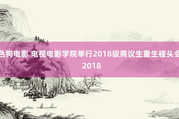 色狗电影 电视电影学院举行2018级商议生重生碰头会  2018